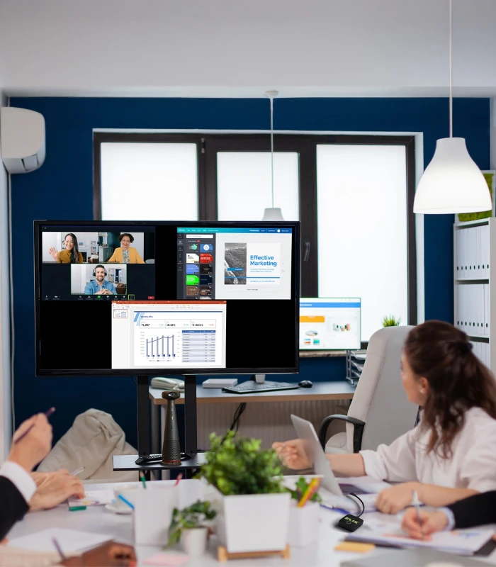 Buton colaborare wireless KLIKLInk AV , utilzare cu KLIKBoks HUB