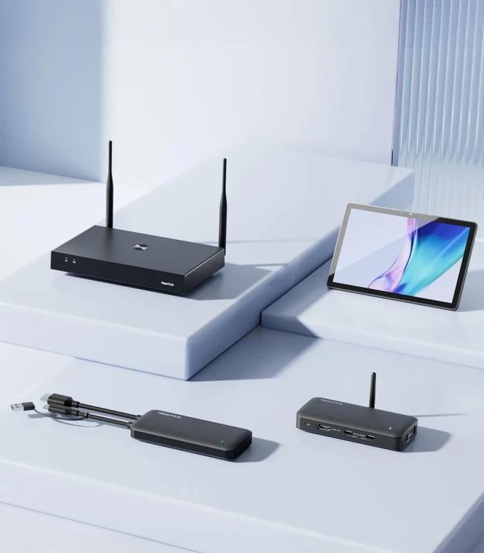 Sistem colaborare, inregistrare si streaming Nearity Nearhub Rooms, BYOM