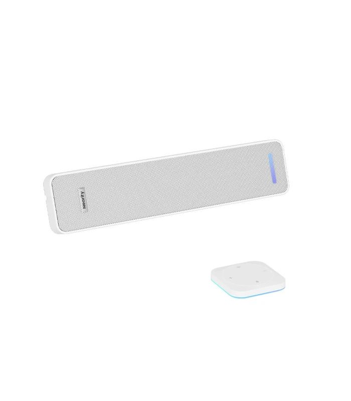 Microfon tip array pentru videoconferinta Nearity A40, montare tavan, POE, 24 microfoane MEMS, 8 lobi laterali