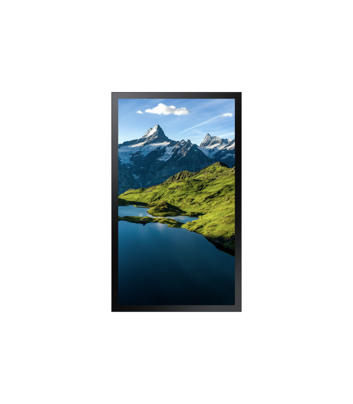 Ecran profesional outdoor SAMSUNG OH75A, 75", UHD, High Brightness 3500 cd/mp, utilizare 24/7, IP56 (LH75OHAEBGBXEN)
