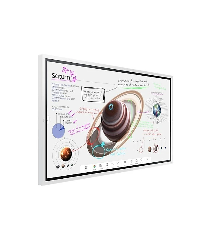 Samsung LH65WMBWBGCXEN Flip Pro WM65B 65″ 4K UHD Interactive Display – 20-point Multi-touch, USB-C 3-în-1, AirPlay 2
