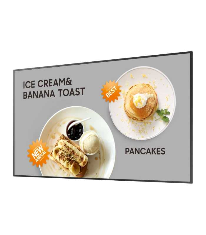 Ecran profesional 32 QM32C – Ultra slim, 24/7, usability intuitiva pentru signage business
