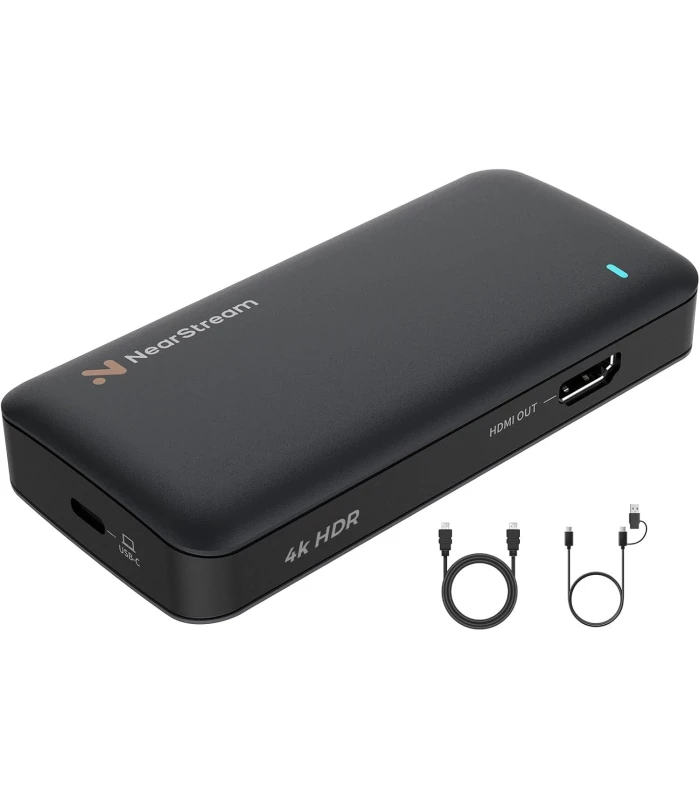 NearStream CCD30 placa captura video USB 3.1 4K60 HDR10, latenta mica, pentru streaming si inregistrare, HDMI loop-out, PS5/Xbox