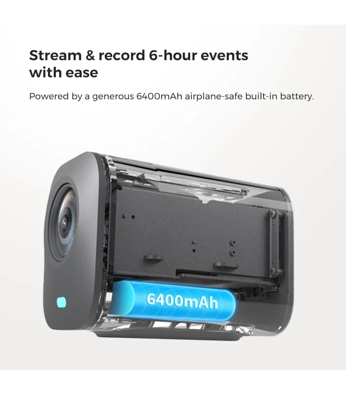 NearStream VM33 Camera Wireless Streaming 2K cu Zoom 40X, 8 microfoane AI noise cancel, multicam & NDI/RTMP 6H baterie, ap