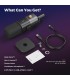 NearStream AM25X microfon condensator USB/XLR cu stativ - supercardioid, AI noise canceling, monitorizare, one-tap mute pt podca