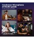 NearStream AM25X microfon condensator USB/XLR cu stativ - supercardioid, AI noise canceling, monitorizare, one-tap mute pt podca