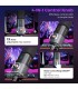 NearStream AM25X microfon condensator USB/XLR cu stativ - supercardioid, AI noise canceling, monitorizare, one-tap mute pt podca