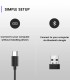 Speakerphone Nearity A22, bluetooth, 8 microfoane, reducere zgomot AI, difuzor Hi-Fi, daisy chain 6 unitati