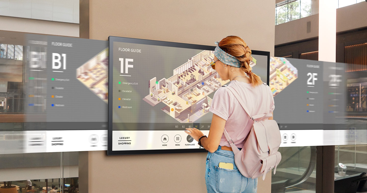 Display QMB-T interactiv