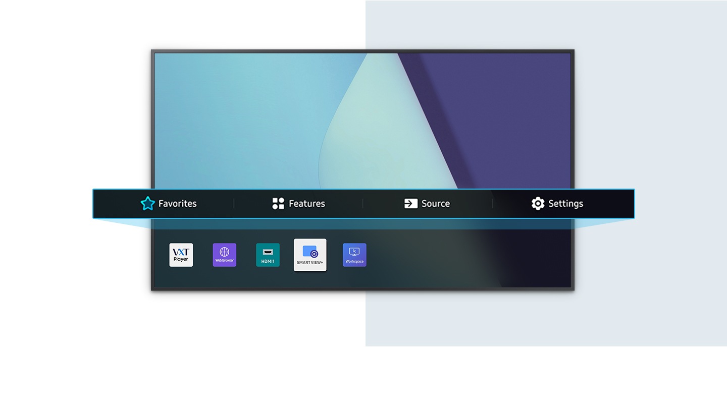 Interfata QM32C Home UI