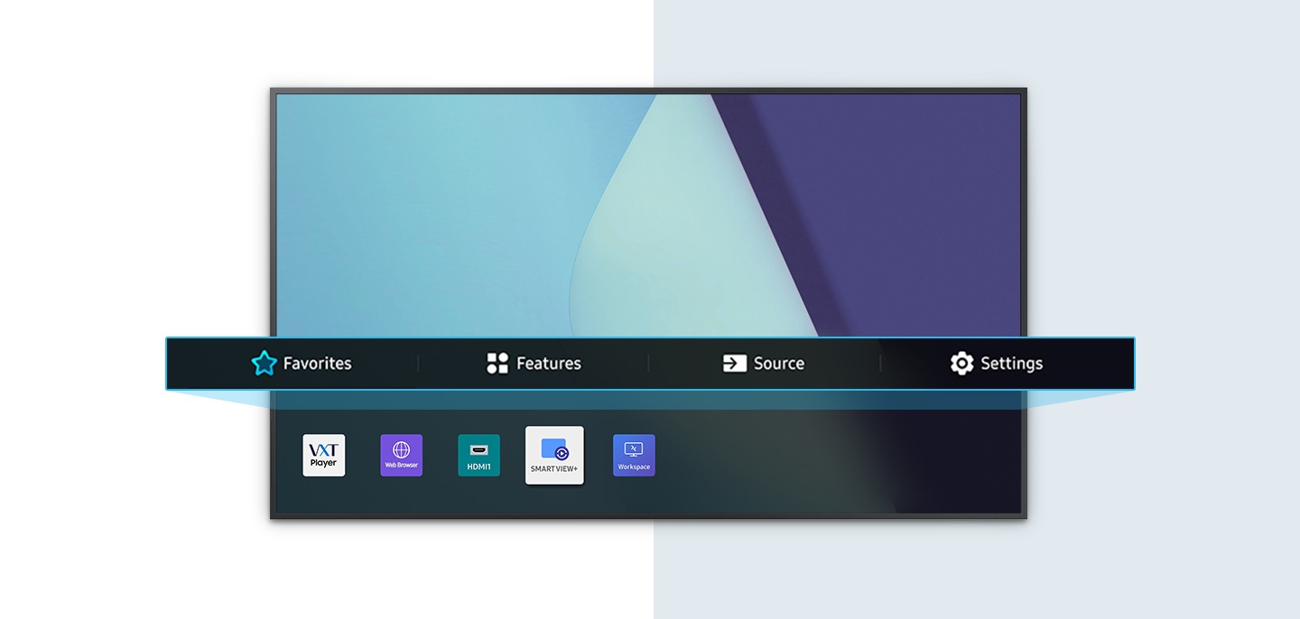Interfata Home UI Samsung QHC